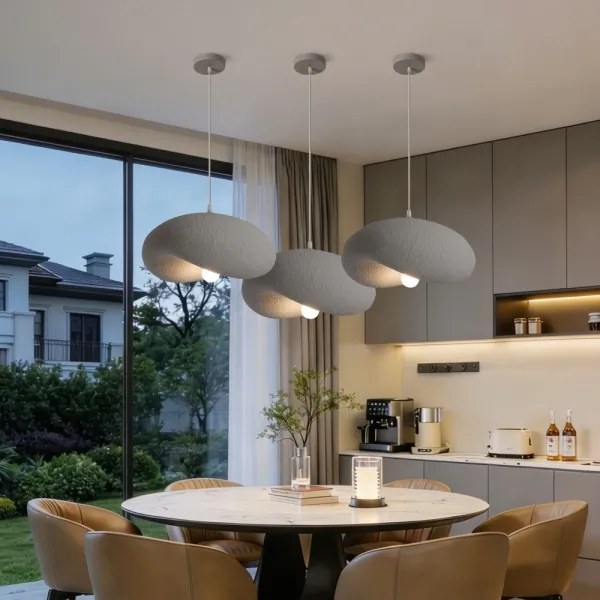 BRILAGI - Lustră pe cablu WABI SABI 1xE27/60W/230V Ø 40 cm gri