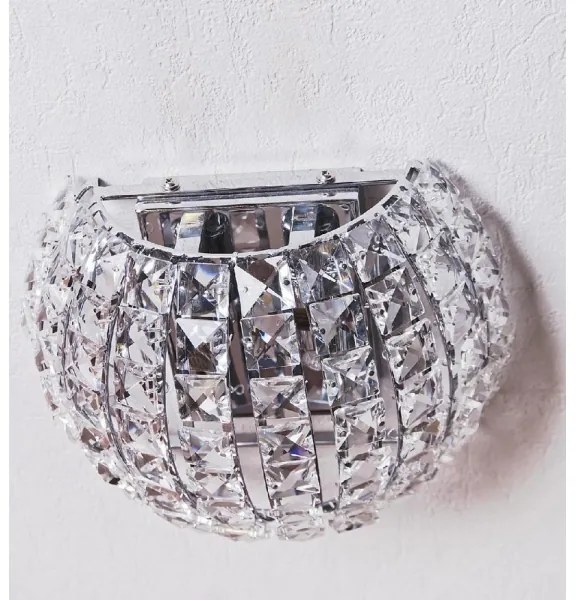 Azzardo AZ2520 - Aplică perete de cristal SOPHIA 2xG9/40W/230V