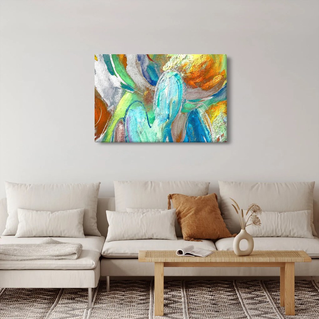 Tablou - Abstract colorat (90x60 cm)