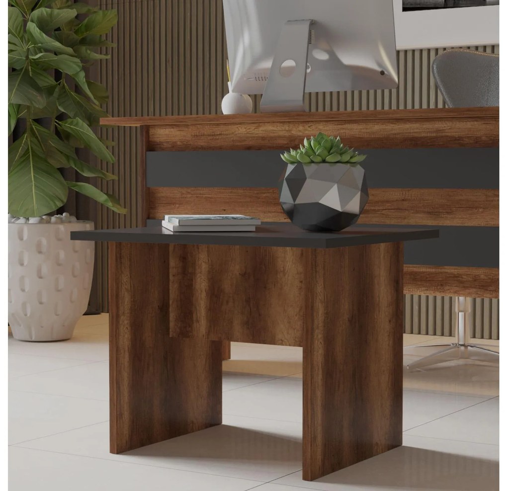 Măsuță de cafea Libepi 1 (nuc + antracit). 1093207