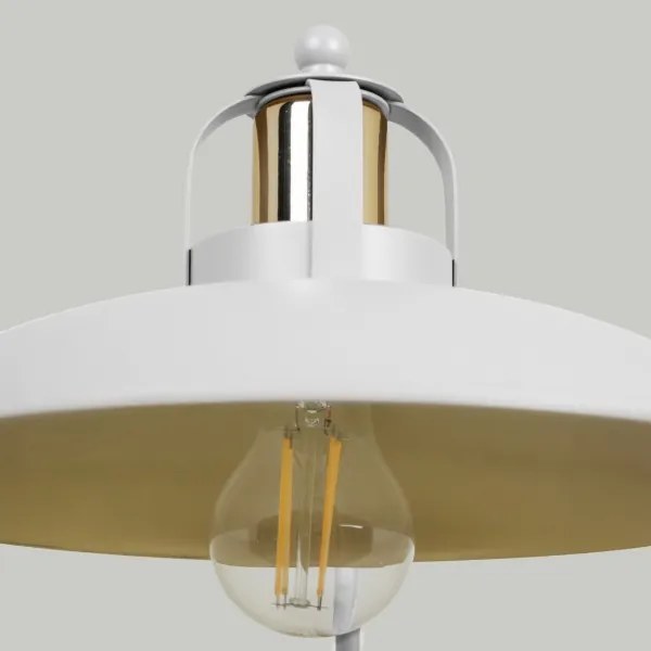 Lampă de masă FELIX 1xE27/60W/230V alb