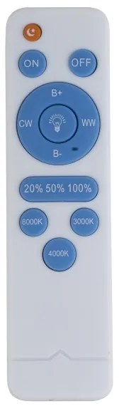 Globo 41314-40 - LED Plafonieră dimmabilă RONJA LED/40W/230V + Telecomandă