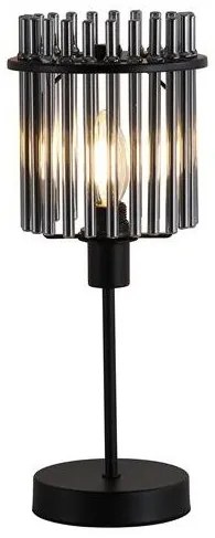 Veioza/Lampa de masa decorativa Swizzle fumurie