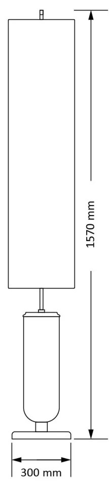 Lampadar elegant design modern realizat manual Natura