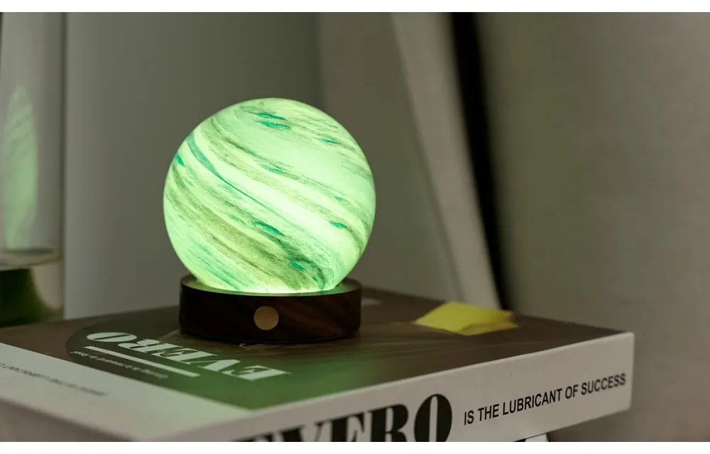 Decorațiune luminoasă maro/în culoare naturală închisă cu USB ø 8 cm Polar Cloud – Gingko