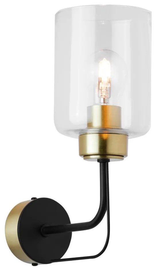 Jupiter 1883 - Lampă de perete CERES 1xE27/15W/230V auriu/negru