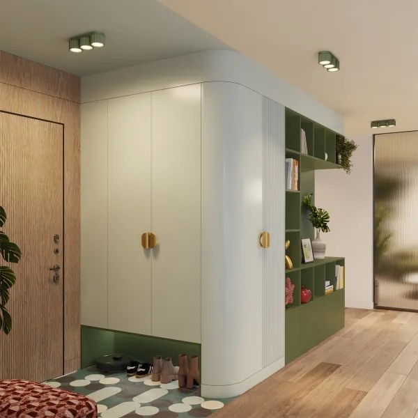 Sollux SL.2631 - Corp de iluminat tip spot AURA 3xGX53/10W/230V verde