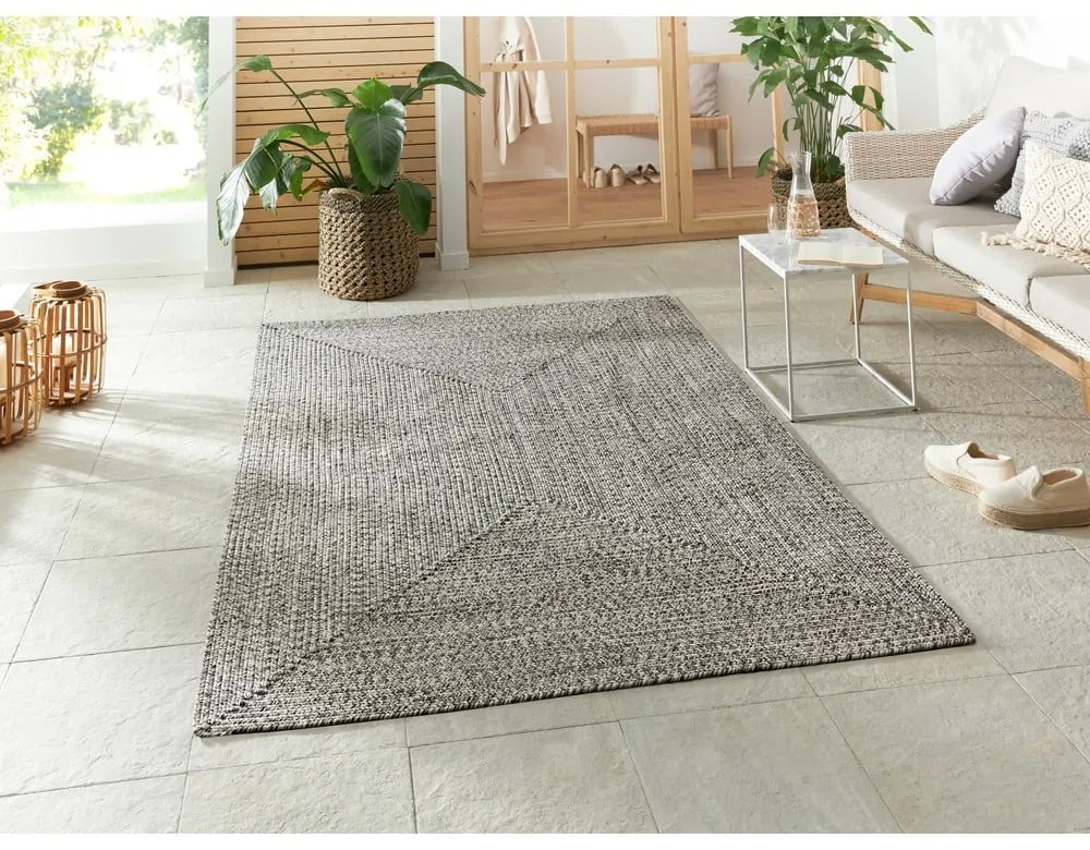 Covor de exterior gri/bej 150x80 cm - NORTHRUGS