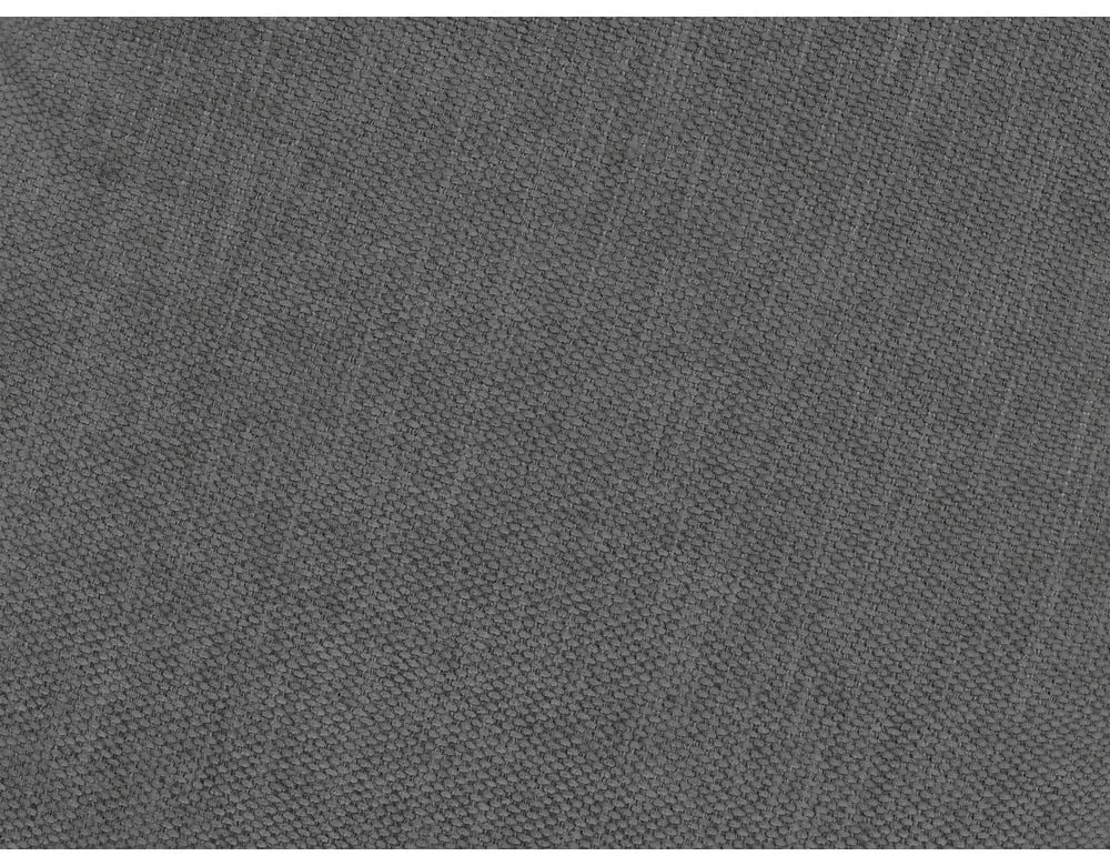 Colțar gri închis extensibil/cu spațiu de depozitare (cu colț pe partea stângă/în formă de ”L”) Fuji – Bobochic Paris