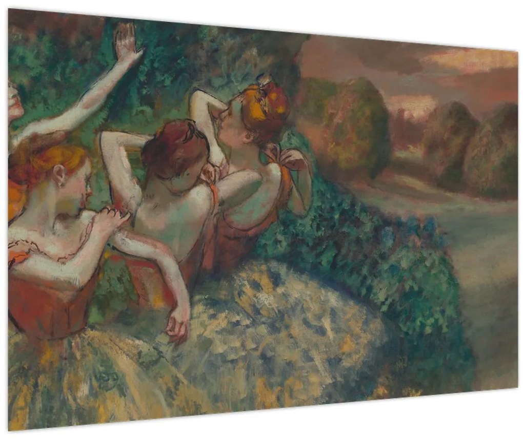 Tablou - Edgar Degas, Four Dancers, reproducere (90x60 cm)