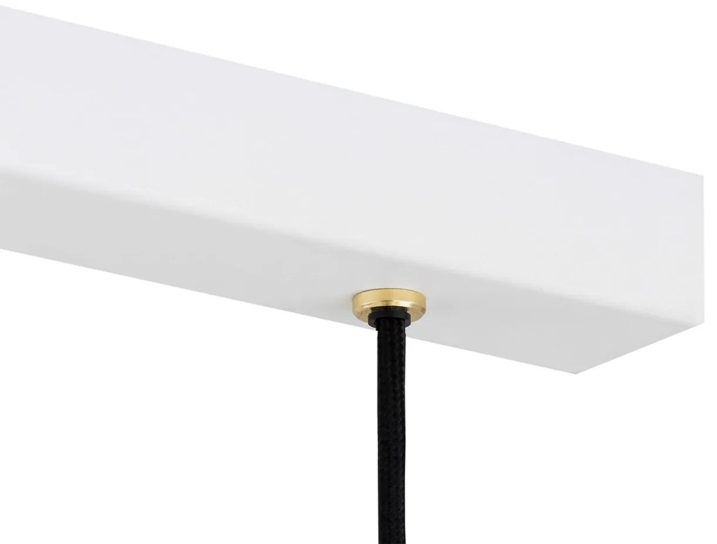 Lustra cu 3 pendule design modern ORTE alb