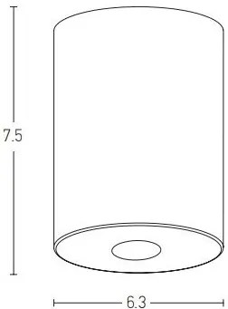 Spot LED aplicat de exterior iluminat decorati IP54 Vasyl alb