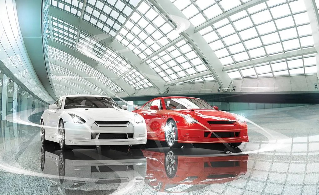 Fototapet - Autosalon luxos (254x184 cm)