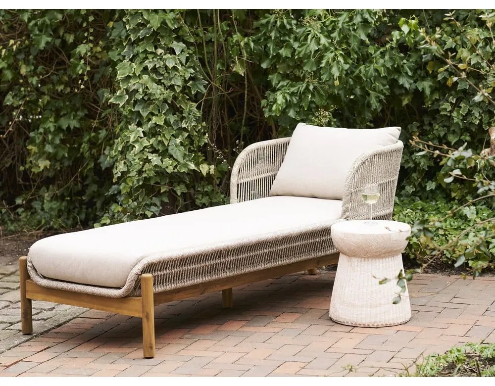 Măsuță de grădină rotundă din piatră ø 37 cm Bonn – House Nordic