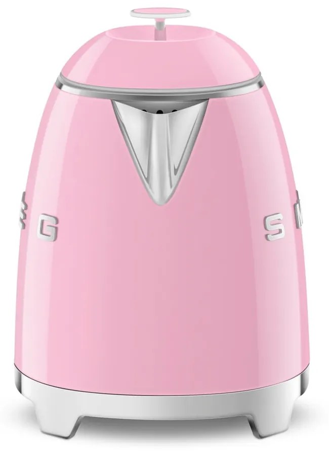 Ceainic electric roz din oțel inoxidabil 800 ml Retro Style – SMEG