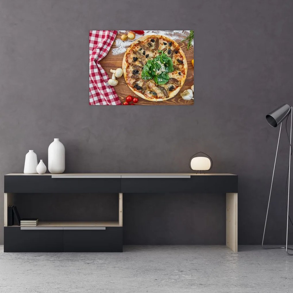 Tablou cu pizza (70x50 cm)