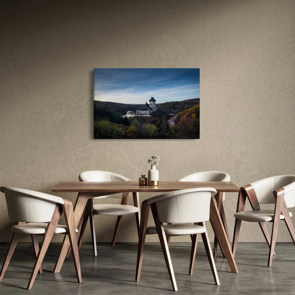 Tablou cu Karlstejn (90x60 cm)
