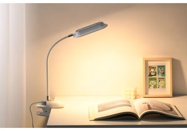 Immax 08997L - Lampă de birou LED+CCT reglabilă cu clemă CLIP 7,5W/230V albă