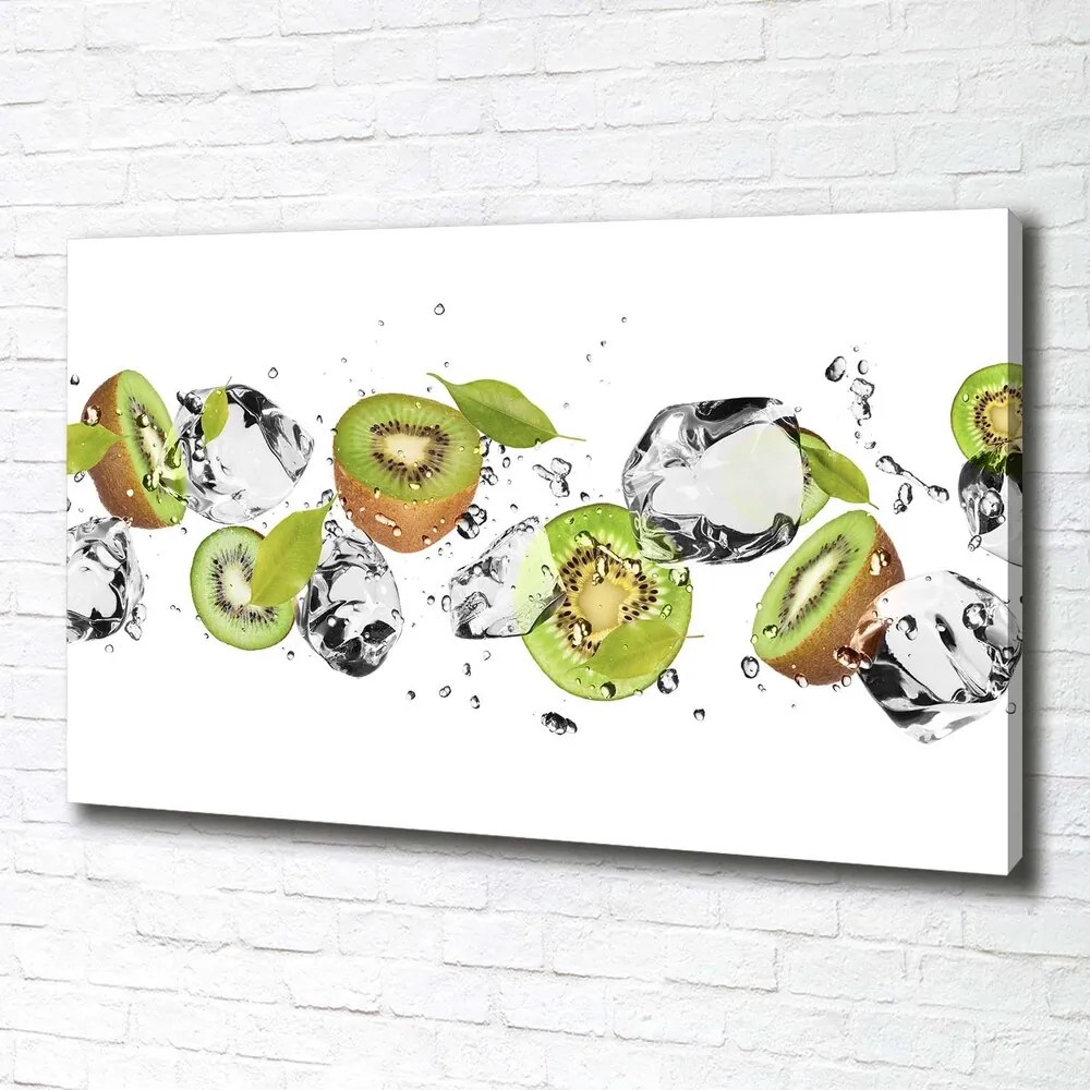 Imprimare tablou canvas Kiwi si apa
