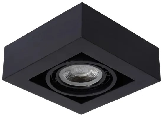 Spot LED dimabil ZEFIX 1xGU10/12W/230V negru Lucide 09120/12/30