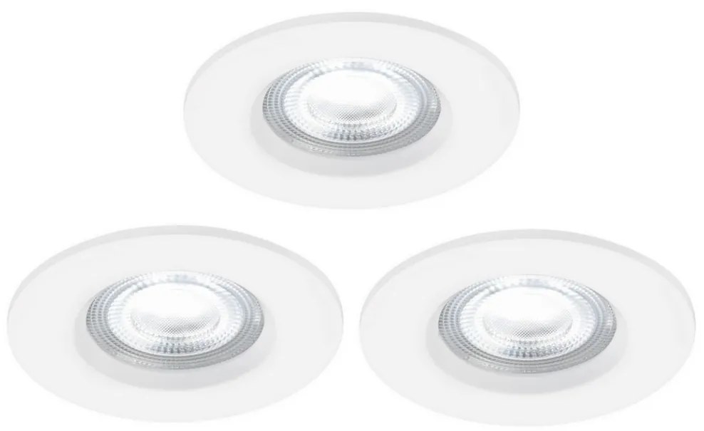 SET 3x corp de iluminat LED dimabil pentru baie Nordlux DON SMART LED/4,7W/230V IP65