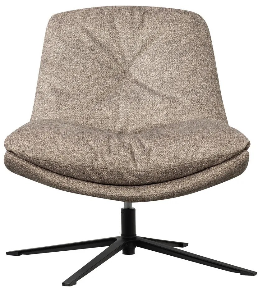 Fotoliu în culoare naturală pivotant Arve – WOOOD