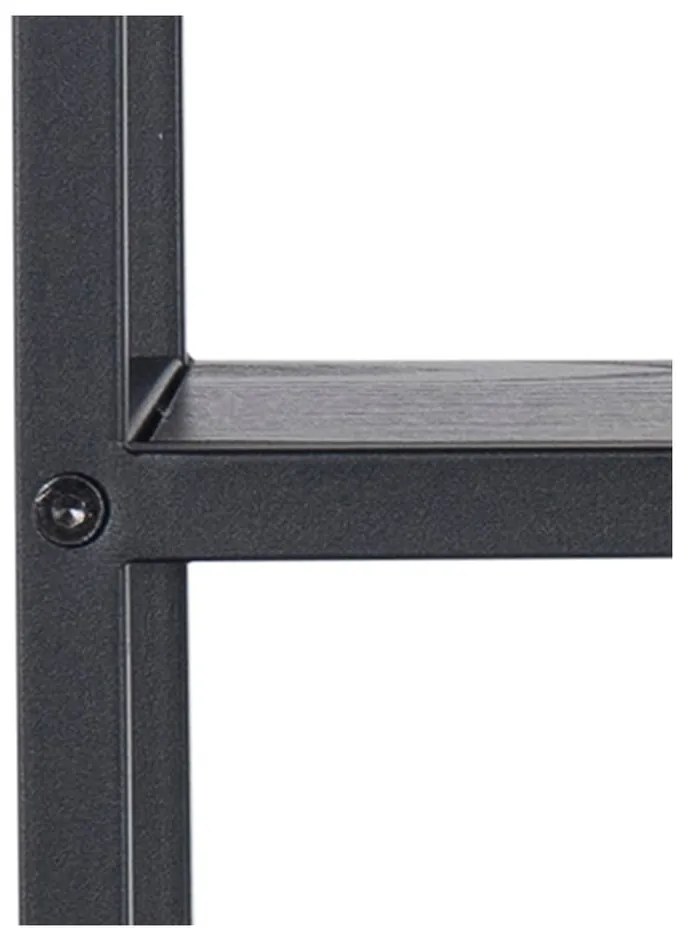 Raft de perete Actona Seaford, negru