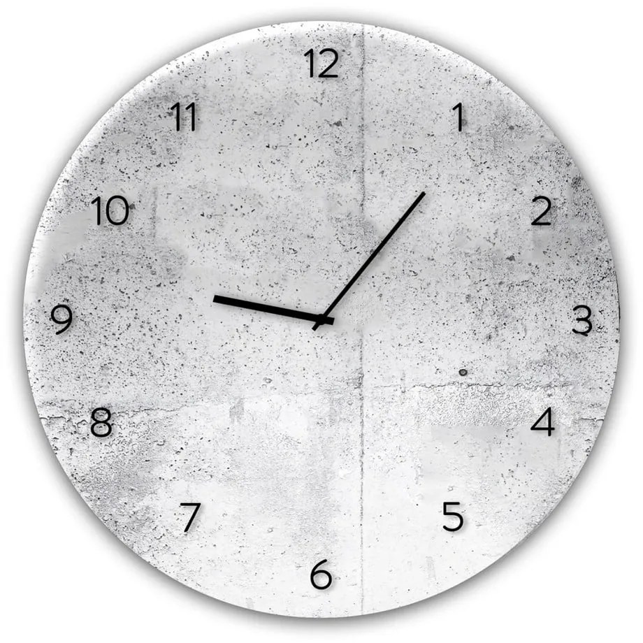 Ceas de perete Styler Glassclock Wall, ⌀ 30 cm