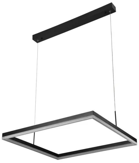 Lustră LED dimabilă pe cablu LED/55W/230V 3000-6500K + telecomandă