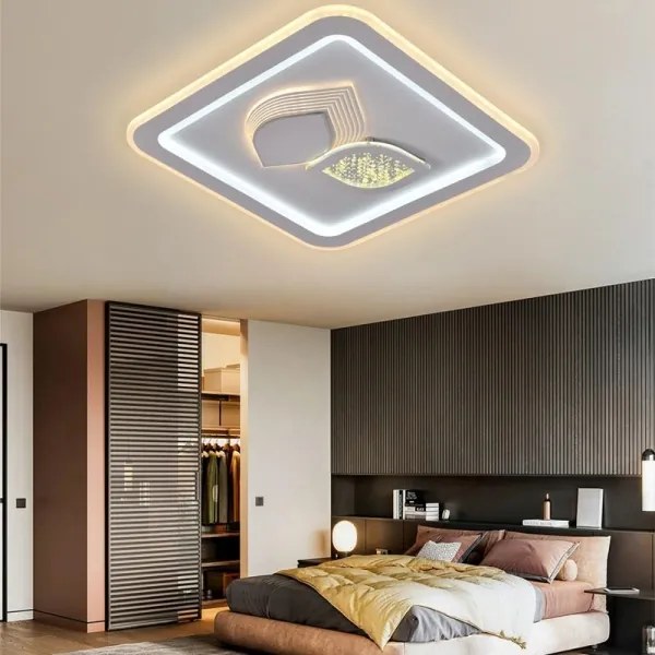 Plafonieră LED dimabilă LED/95W/230V 3000-6500K + telecomandă