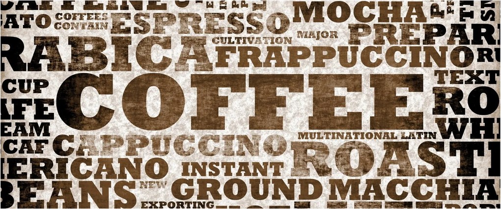Tablou - Cafea (120x50 cm)