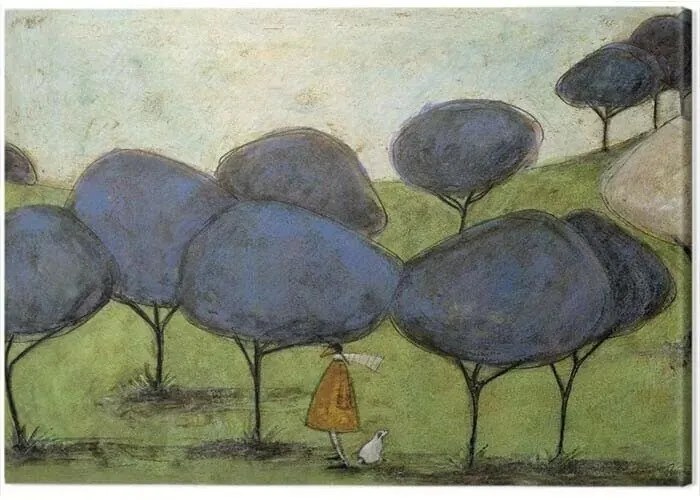 Tablou pe pânză Sam Toft - Sniffing the Lilac