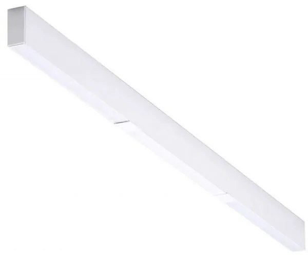 Set un metru sina magnetica monofazata cu iluminat inclus Alfa 52M1031WH alb, 3000K