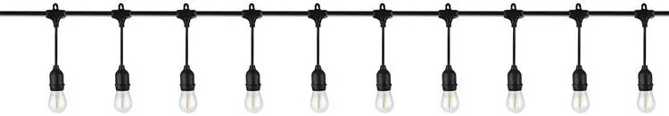 ShopJK LANȚ DE LUMINI DECORATIV - 5M - 24V - IP44 - 15617