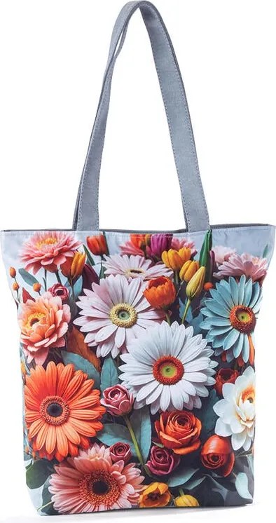 Geantă textilă Gerberă