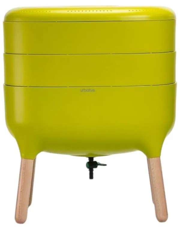 Coș pentru compost verde 21,7 l Urbalive – Plastia