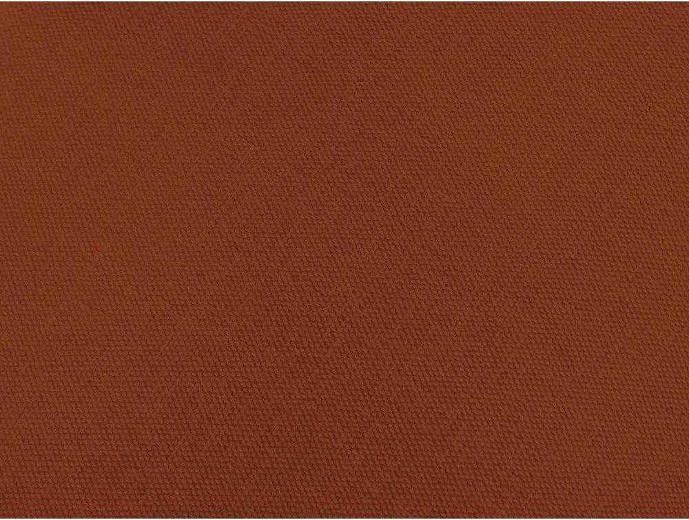 Canapea portocalie cu tapițerie din chenille 160 cm Celine – Bobochic Paris