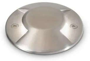 Corp de iluminat LED pentru căi de acces Ideal Lux ROCKET LED/3W/230V CRI 90 IP65 crom mat