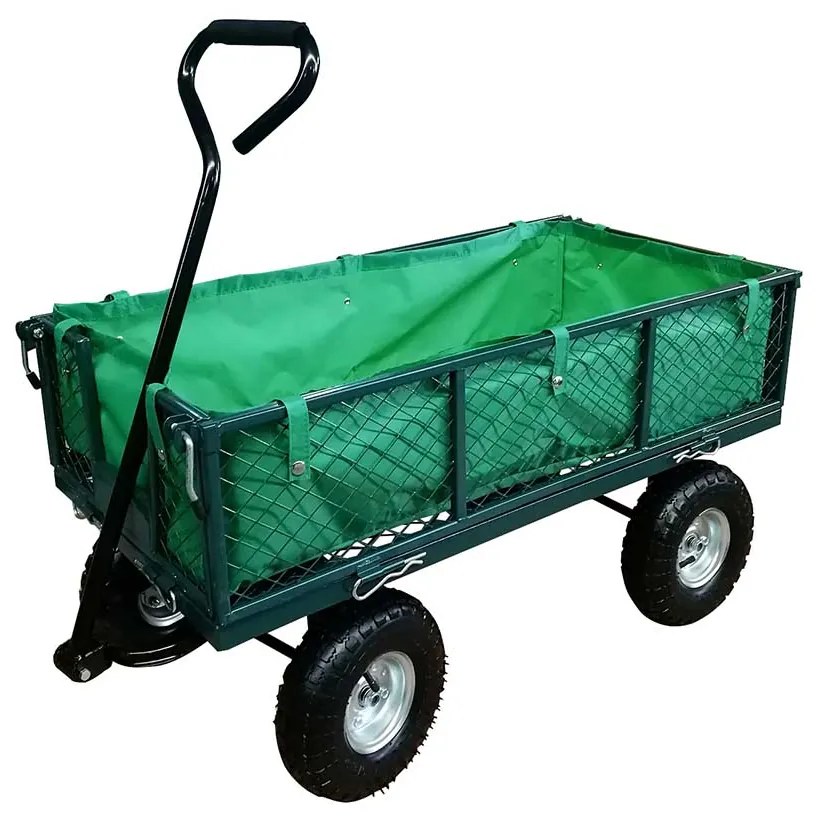 Carucior metalic de gradina-capacitate de incarcare 250 kg