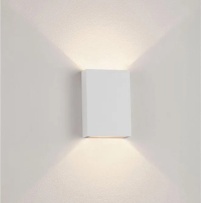Aplica lumina ambientala pentru fatade IP65 SAM alb