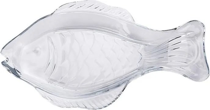 decoDoma Set farfurii de sticlă PEŞTE 2 buc.