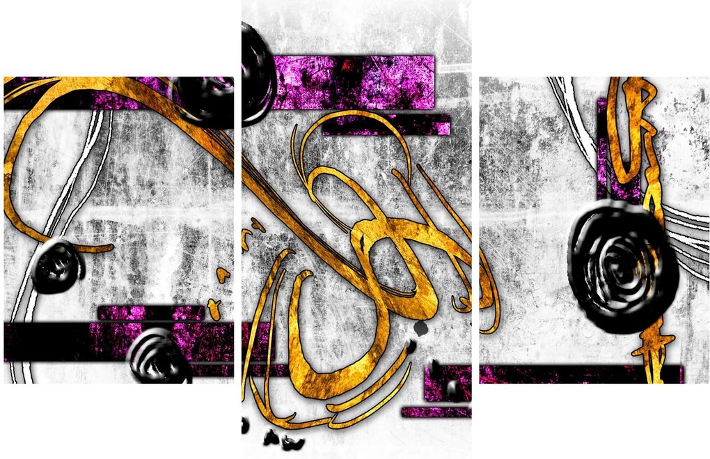 Tablou abstracției (90x60 cm)