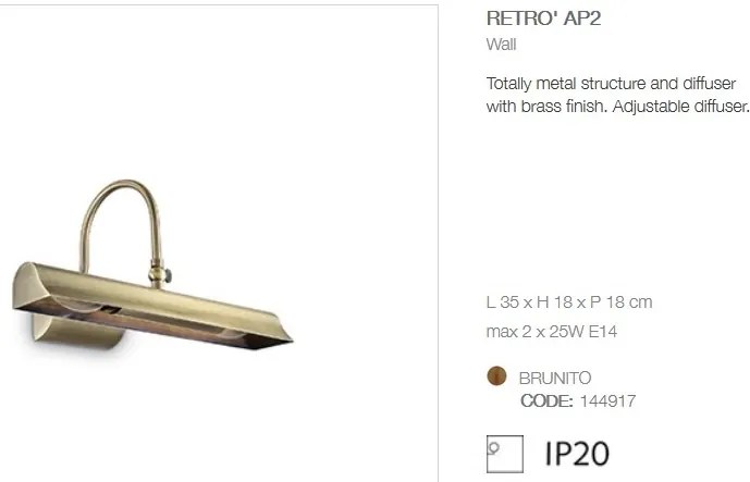 Aplica pentru tablou/ oglinda RETRO AP2 144917