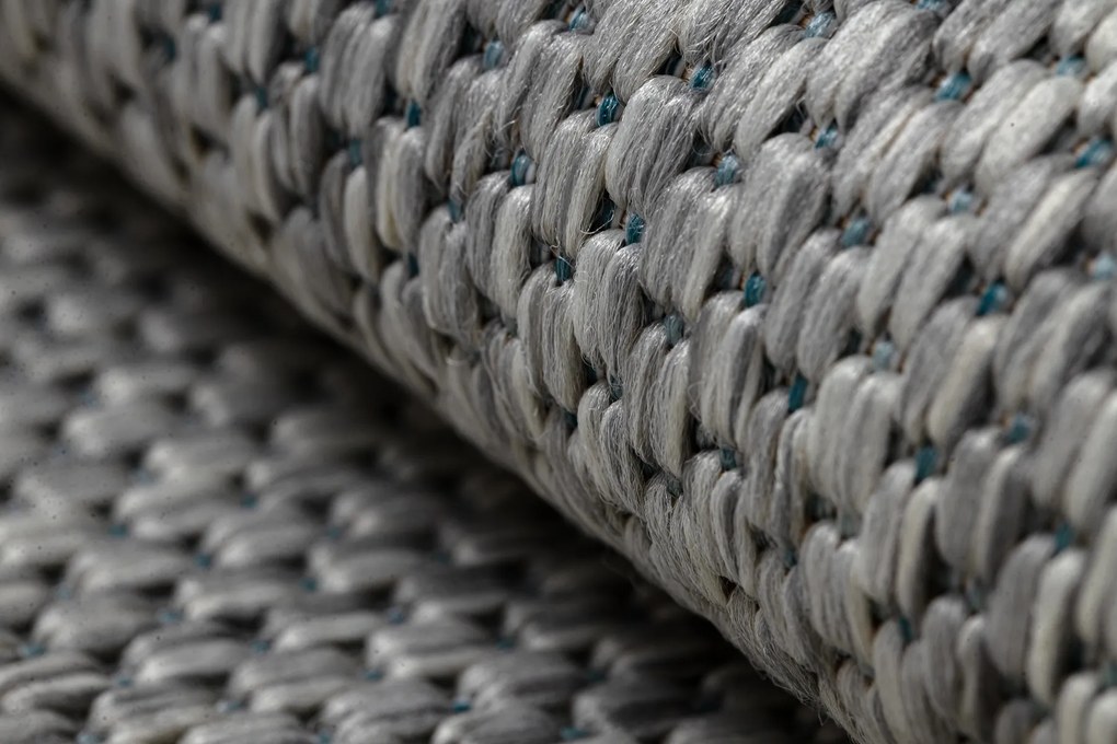 Covor, traversa SISAL SION A5165A Melanj țesute plate gri