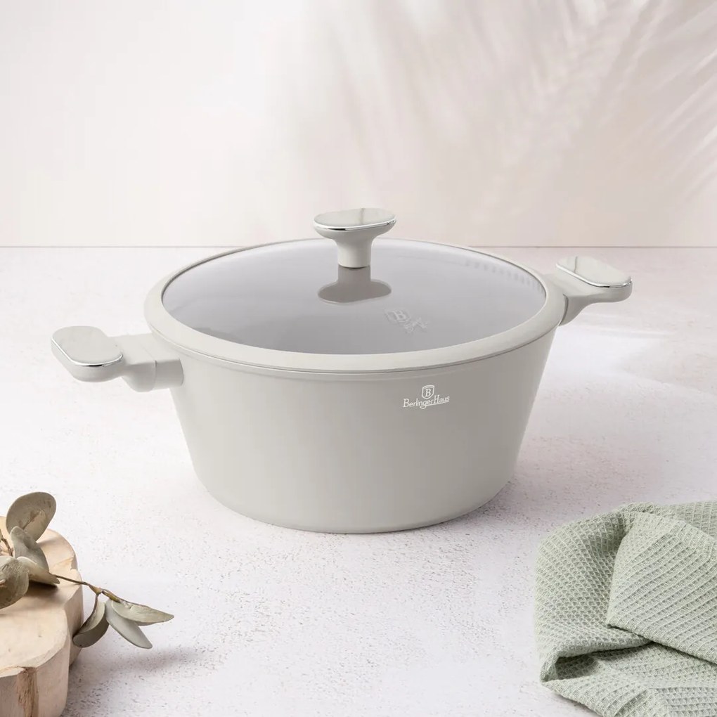 BerlingerHaus Set de vase cu suprafață din titan Sahara Marble, 15 piese