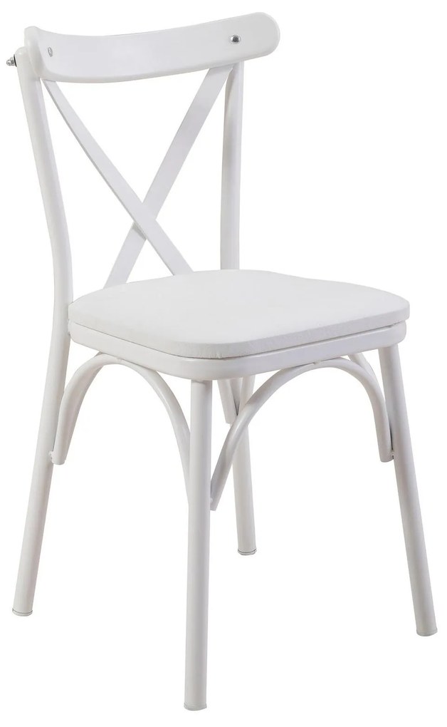 Set mobilier sufragerie Duvasa 26 (alb) (pentru 4 persoane). 1093811