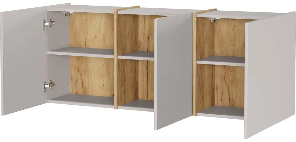 Dulap pentru hol crem 138x55x29 cm Libbiano – Germania