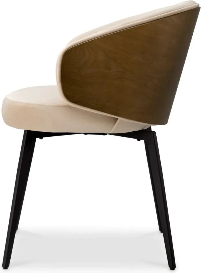 Scaun design elegant LUX Camerota, Sabino beige