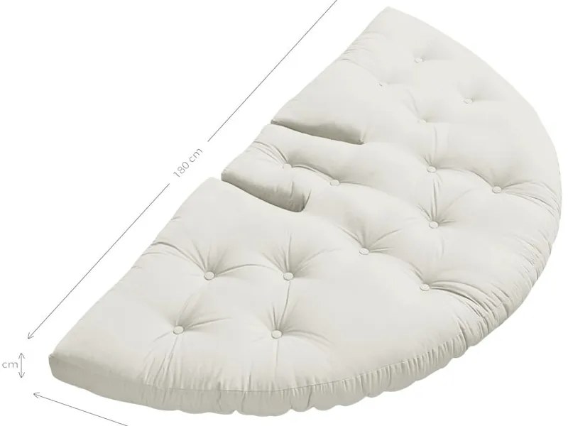 Fotoliu portocaliu Nido - Karup Design