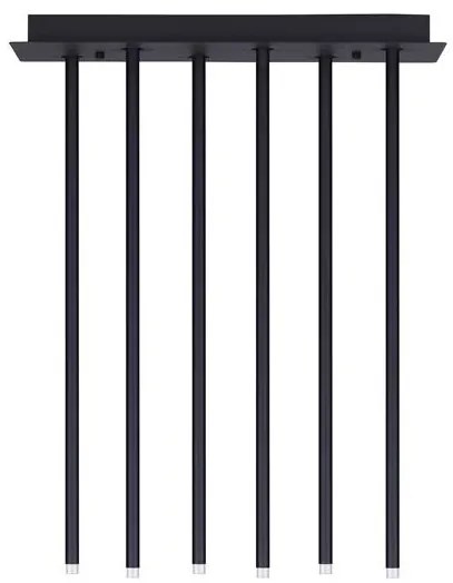 Lustra LED aplicata design minimalist STILVI 17W negru
